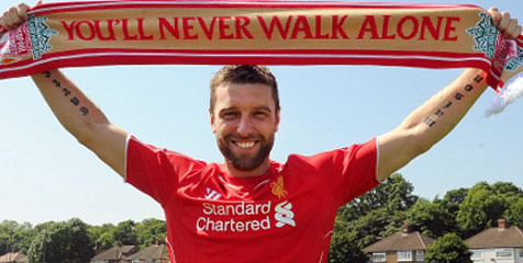 Lambert Curi Start Latihan Liverpool