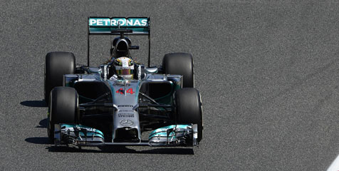 Hamilton Pimpin Latihan Kedua F1 GP Jerman