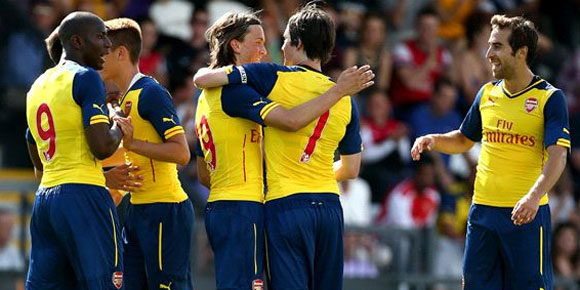 Highlights Friendly: Boreham Wood 0-2 Arsenal