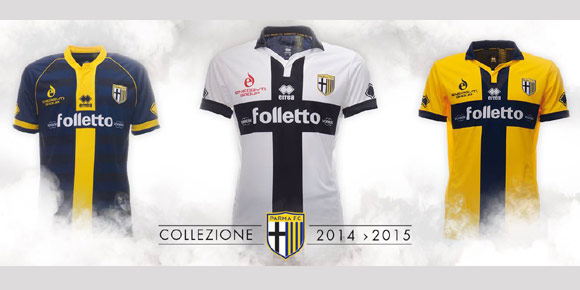 Jersey Lengkap Parma 2014-15