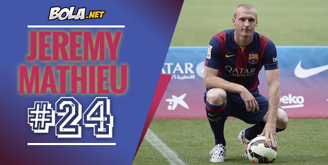 Janji Jeremy Mathieu, Bek Baru Barca