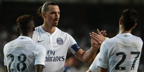 Ibrahimovic Hattrick, PSG Menang Besar