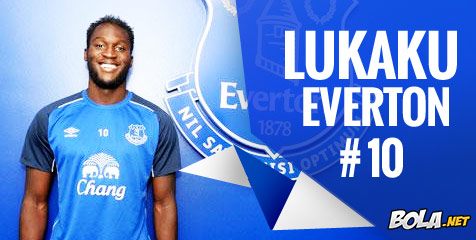 Nomor 10 Everton Jadi Milik Lukaku