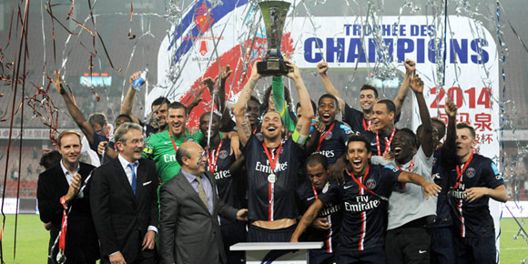 Highlights Piala Super Prancis: PSG 2-0 Guingamp