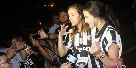 Pevita Pearce Terkejut Saksikan Antusiasme Juventini