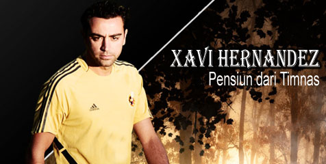 Xavi Pensiun Dari Timnas Spanyol