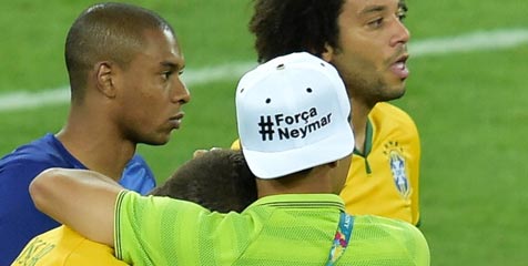 Lawan Jerman, Brasil Hancur Karena Topi Neymar