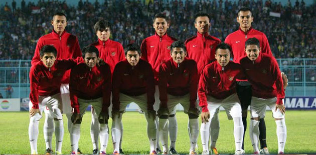 Line up Timnas Indonesia U-19 Hadapi Malaysia