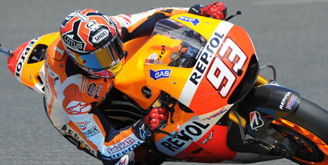 Marquez Rebut Pole MotoGP Indianapolis