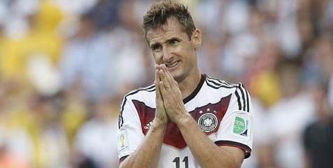 Klose Pensiun Dari Timnas Jerman