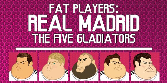 Gambar Lucu Gladiator Gemuk Real Madrid - Bola.net