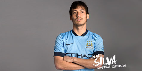 David Silva Perpanjang Kontrak di Man City