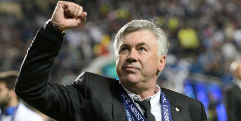 Ancelotti Belum Akan Tangani Timnas Italia 