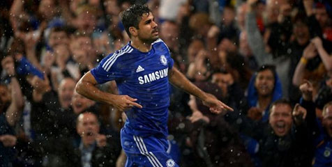 Enam Menit, Diego Costa Cetak Brace di Stamford Bridge