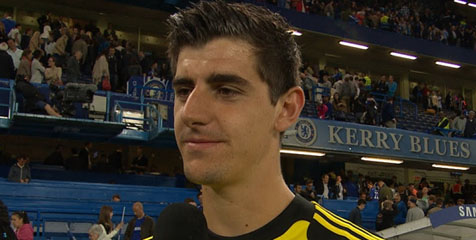 Courtois Sumringah Pasca Debut Stamford Bridge 