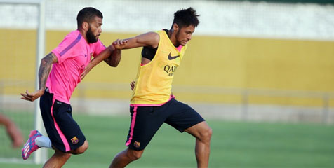 Neymar Sanggup Selesaikan Latihan Reguler di Barca 