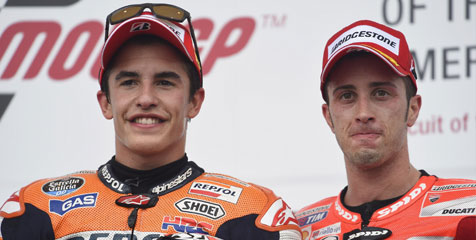 Dovizioso Akui Marquez Beri Motivasi Pada Semua Rival