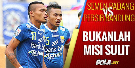 Preview ISL: Semen Padang vs Persib, Bukanlah Misi Sulit Preview ISL: Semen Padang vs Persib, Bukanlah Misi Sulit