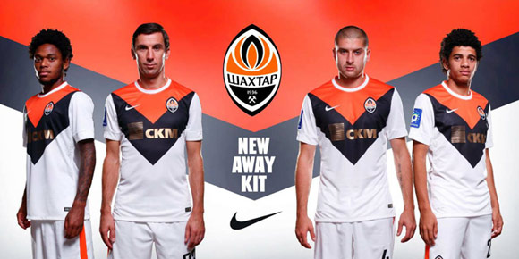 Detail Jersey Away Shakhtar Donetsk 2014-15