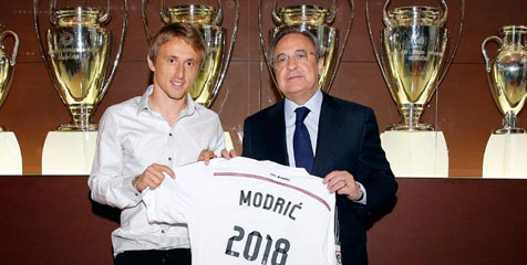 Kontrak Diperpanjang Madrid, Modric Ingin Lebih Banyak Gelar