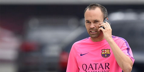 Iniesta Anggap Skuat Barca Komplit