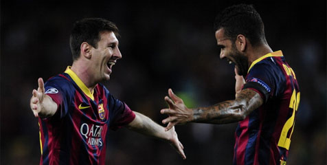Alves: Saya Pantas Dihormati di Barca