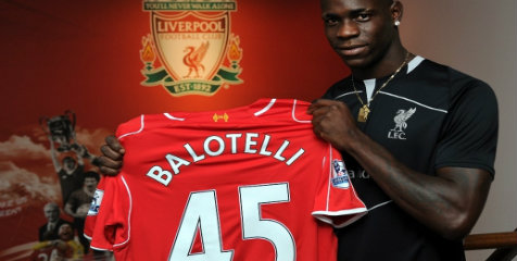 Pilih Jersey Nomor 45, Ini Alasan Balotelli