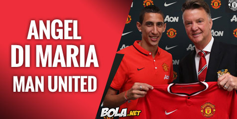 Di Maria: Van Gaal Pelatih Yang Fantastis