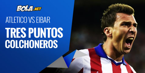 Preview: Atletico vs Eibar, Tres Puntos Colchoneros