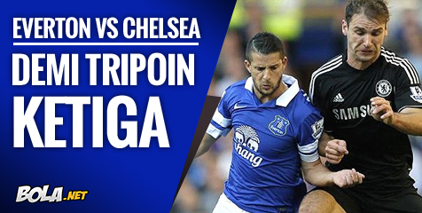 Preview: Everton vs Chelsea, Kejar Tiga Sempurna