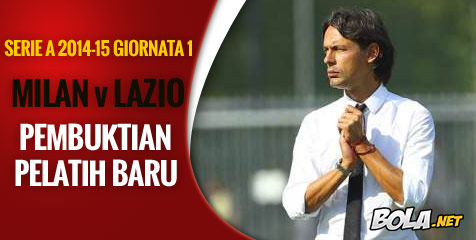 Preview: AC Milan vs Lazio, Pembuktian Dua Pelatih Baru