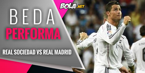 Preview: Real Sociedad vs Real Madrid, Beda Performa