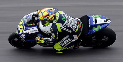 Rossi Puas Raih Podium Perdana di Silverstone