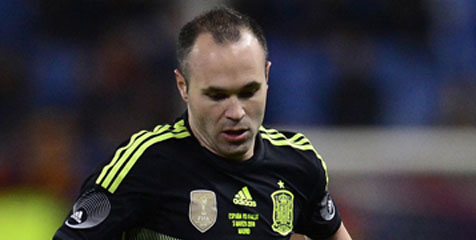 Iniesta Dicoret dari Skuat Spanyol