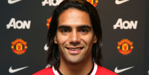 Falcao Dapat Nomor 9 di Manchester United