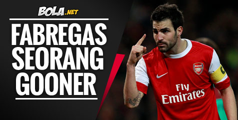 Fabregas: Saya Tetap Seorang Gooner