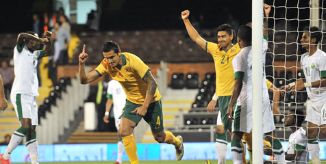 Australia vs Saudi Arabia Hasilkan Lima Gol