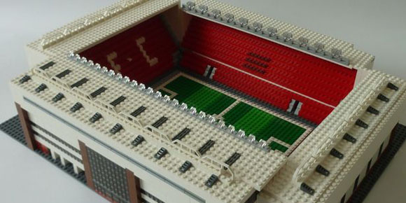 Galeri: Fans Fanatik Premier League Bangun Replika Stadion dari LEGO