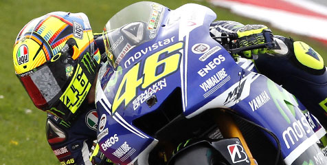 Rossi Kesulitan Cari Desain Helm Spesial MotoGP Misano