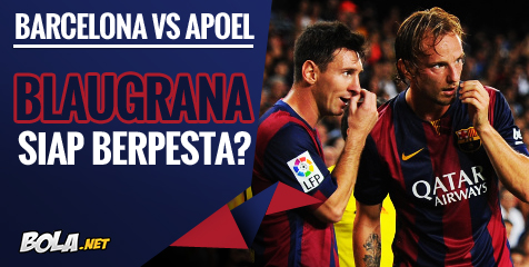 Preview: Barca vs APOEL, Pesta Pembuka Blaugrana