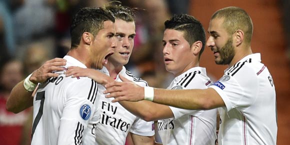 Highlights Liga Champions: Real Madrid 5-1 FC Basel