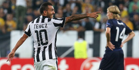 Allegri: Juventus Beruntung Punya Tevez