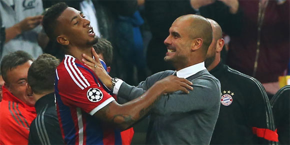 Cetak Gol Kemenangan, Boateng Malah Dicekik dan Dipukul Guardiola