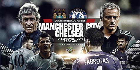 Preview: Man City vs Chelsea, Dua Biru Beradu Ambisi