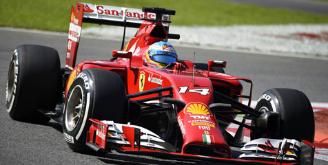 Alonso Kuasai Latihan Perdana F1 GP Singapura