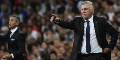 Ancelotti Tak Khawatir Tertinggal Dari Barca