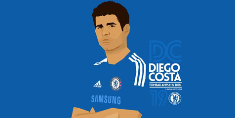 'Diego Costa, Campuran Bergkamp dan Drogba'