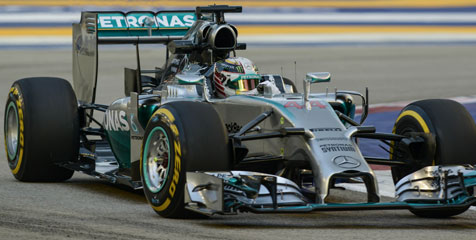 Klasemen Sementara Formula 1 2014 Usai Seri Singapura