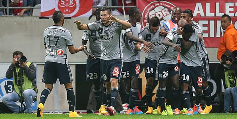 Marseille Berpesta di Stade Auguste Delaune