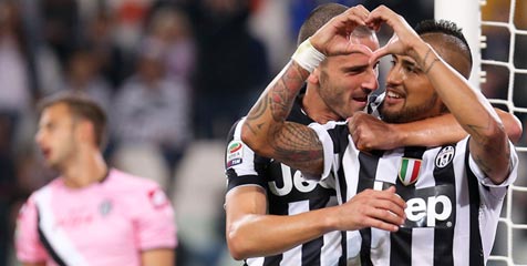 Review: Vidal Brace, Juve Capolista